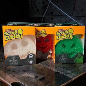 Scrub Daddy Special Edition - Tim Burtona Nightmare Halloween Edition Lot 3